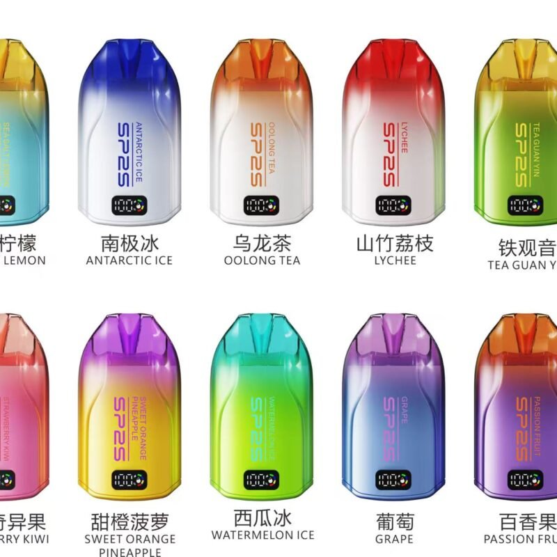 【SP2S抛棄式電子煙】大容量12000口 | 多種口味選擇 | 台灣現貨