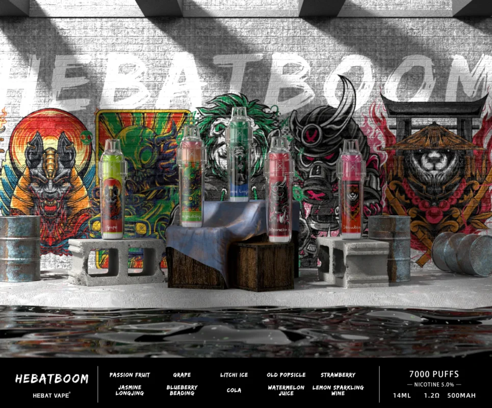HEBAT喜貝7000口一次性電子煙